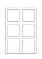 Gira 141100 Листы для надписей для установочных рамок Gira E2 полностью надписываемыеТип 1