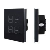 Arlight 026773 INTELLIGENT ARLIGHT Сенсорная панель DALI-113-4G-DIM-IN (BUS, черная) (IARL, -)