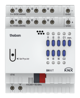 Theben 4940230 Бинарный вход, 6 каналов FIX1 BM 6 T KNX