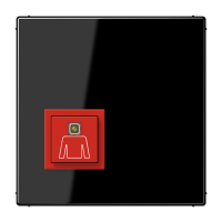 Jung NRS LS 0834 RT SW Кнопка вызова