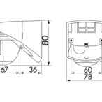 Оборудование BEG Luxomat 91021 Внешний датчики движения LC-Click-N 140 по выгодной цене. Купить в Москве со скидкой.