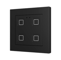 Zennio ZVITR55X4 Емкостный сенсорный переключатель с RGB-подсветкой (55 x 55 мм) Tecla RGB 55