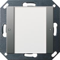 Gira 2001 600 Сенсорный выключатель 2, 1-местн., 24 В, беспотенциальный, с полем для надписи