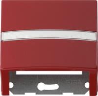 Gira 0870 43 Вставка с данными вместе с опорным кольцом и полем надписи для вставок коммуникационной техники