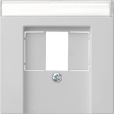 Gira 0876 015 Накладка для TAE и USBС полем для надписи