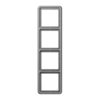 Jung CD 584 WU GR Рамка