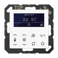 Jung TRD A 5248 WW Комнатный термостат fan coil