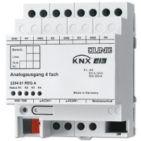 Jung 2204.01 REGA KNX аналоговый актуатор, 4 канала