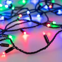 Arlight 031742 Светодиодная гирлянда ARD-STRING-CLASSIC-10000-BLACK-100LED-LIVE RGB-DMX (24V, 10W) (Ardecoled, IP65)