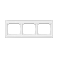 Jung SL 5830 WW Рамка из прозрачного акрилового стекла, цветная подложка