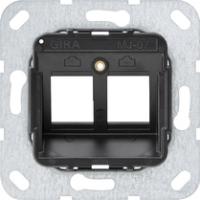 Gira 560700 Опорное кольцо Modular Jack 2-местн.Опорное кольцо от MJ-01 до MJ-10