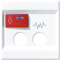 Jung LS 071 A WW Centre plate for Ackermann, types 73075 D and 73075 B