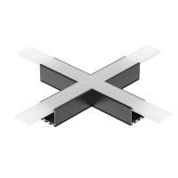 Arlight 031269 Крестовина PLS-LOCK-H25-Х90 BLACK (с экраном MAT-L) (Arlight, Металл)