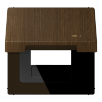 Jung ME 2990 KL USB AT Откидная крышка (с возвратной пружиной)