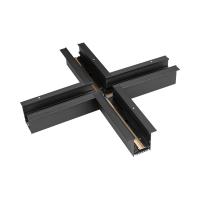 Arlight 026923 Коннектор крестовой MAG-CON-4560-F-X90 (BK) (Arlight, IP20 Металл, 3 года)