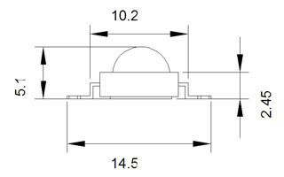 Оборудование Arlight 019591 Мощный светодиод ARPL-1W3W-EPL42 Red IR660 (Arlight, Emitter) по выгодной цене. Купить в Москве со скидкой.