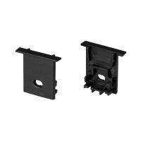 Arlight 031778 Заглушка SL-COMFORT-1722-F BLACK c отверстием (Arlight, Пластик)