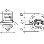Оборудование BEG Luxomat 92547 Потолочный датчик присутствия PD4-M-DIM-HKL-16A по выгодной цене. Купить в Москве со скидкой.