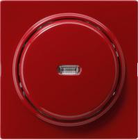 Gira 012243 Кнопочный контрольный выключатель 10 AX 250 В~ с накладкой и клавишейВыключатель 2-пол.