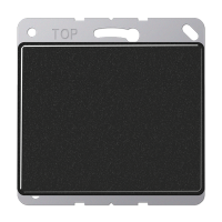 Jung SL 561 B SW Крышка без отверстий (фиксация защёлкиванием)