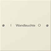 Gira 2201 01 Набор клавиш 1-местный, с возможностью нанесения надписи