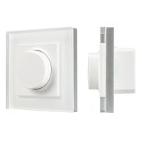 Arlight 028430 Панель SMART-P96-DIM-IN White (230V, 1.5A, 0-10V, Rotary, 2.4G) (Arlight, Пластик)