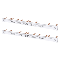 Zennio ZACMB20CB Шина для гребенчатого фильтра MAXinBOX 20, верхняя и нижняя гребенчатая