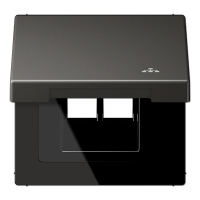 Jung AL 2990 KL LAN AN Откидная крышка (с возвратной пружиной)