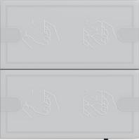 Gira 5002028 Сенсорный выключатель 4 KNX Komfort, 2-клавишн.