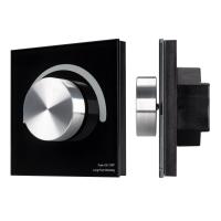 Arlight 033753 Панель SMART-P1-DIM-G-IN Black (3V, Rotary, 2.4G) (Arlight, IP20 Пластик, 5 лет)