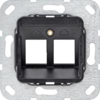 Gira 560300 Опорное кольцо Modular Jack 2-местн.Опорное кольцо от MJ-01 до MJ-10