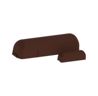 Zennio KNX RF магнитный контакт для двери/окна (915 МГц) WinDoor RF 915, цвет: темно-коричневый ZRFWD915DB