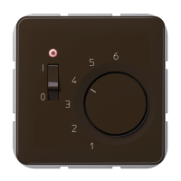 Jung TR CD 241 BR Комнатный термостат «1-пол. контакт»