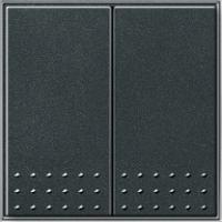 Gira 012867 Кнопочный выключатель 10 AX 250 В~ с клавишей двойнойПерекрестный переключатель, 2-клавишн.