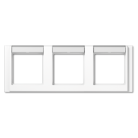 Jung A 5830 NA WW Рамкас полем для надписи 17 x 54 ммдля горизонтальной установки