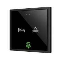 Zennio ZVIF70X2 Flat 70х2. PC-ABS Емкостная кнопка 70x70 - 2 кнопки - Custom (рамка ZS70 не входит в комплект)