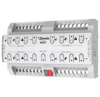 Zennio ZMAXinBOX FANCOIL 2CH2P / Контроллер KNX для 2-х трубных фанкойлов, 4 канальный ZCL-4XFC2P