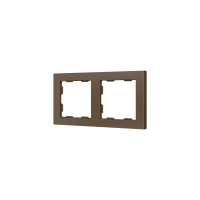 Zennio 980000203 ZS55, Рамка на 2 секции, Мокко