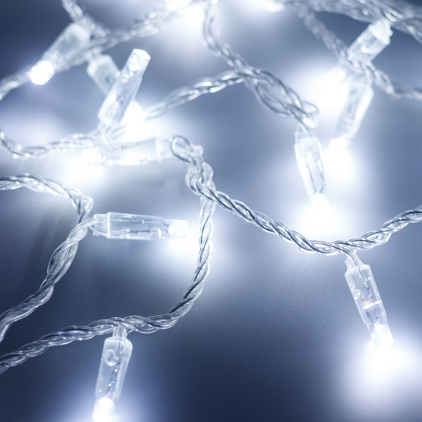 Оборудование Arlight 025781 Светодиодная гирлянда ARD-STRING-CLASSIC-10000-CLEAR-100LED-STD WHITE (230V, 7W) (ARDCL, IP65) по выгодной цене. Купить в Москве со скидкой.