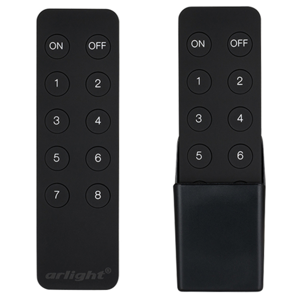 Оборудование Arlight 020097 Пульт SR-2833K8 Black (диммер 8 зон) (ARL, IP20 Пластик, 3 года) по выгодной цене. Купить в Москве со скидкой.