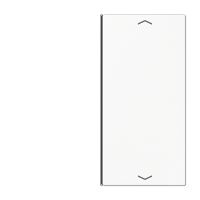 Jung LS 402 TSAP WW Накладка, 2-ная с символами «стрелки»