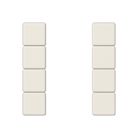 Jung A 504 TSA Набор накладок 4 группы