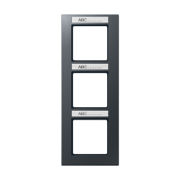Jung AC 583 BFNA ANM Рамкас полем для надписи, 9 х 55 мм