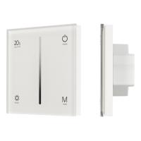 Arlight 034781 Панель SMART-P6-DIM-G-IN White (12-24V, 4x3A, Sens, 2.4G) (Arlight, IP20 Пластик, 5 лет)