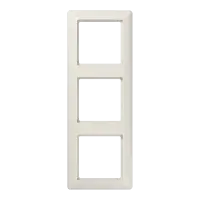 Jung AS 583 Рамка 3-ная, vertical and horizontal installation, duroplastic, AS 500, слоновая кость