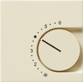 Gira 1496 01 Накладка для термостата помещения с перекрестным кнопочным выключателем