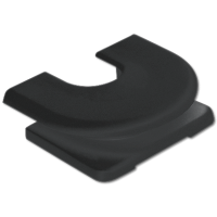 Jung 11 SW Aксессуары для кабелей, труб, кабельных каналов для накладных коробок