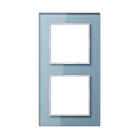 Jung AC 582 GL BLGR Стеклянная рамка