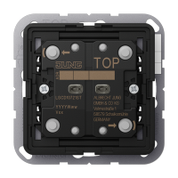 Jung LS CD 10721 ST KNX кнопка, стандартная, 2 группы