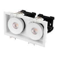 Arlight 028150 Светильник CL-SIMPLE-S148x80-2x9W Day4000 (WH, 45 deg) (Arlight, IP20 Металл, 3 года)